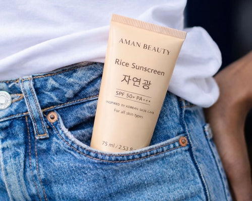Aman Beauty Sunscreen SPF 50 | Lightweight & Non-Greasy