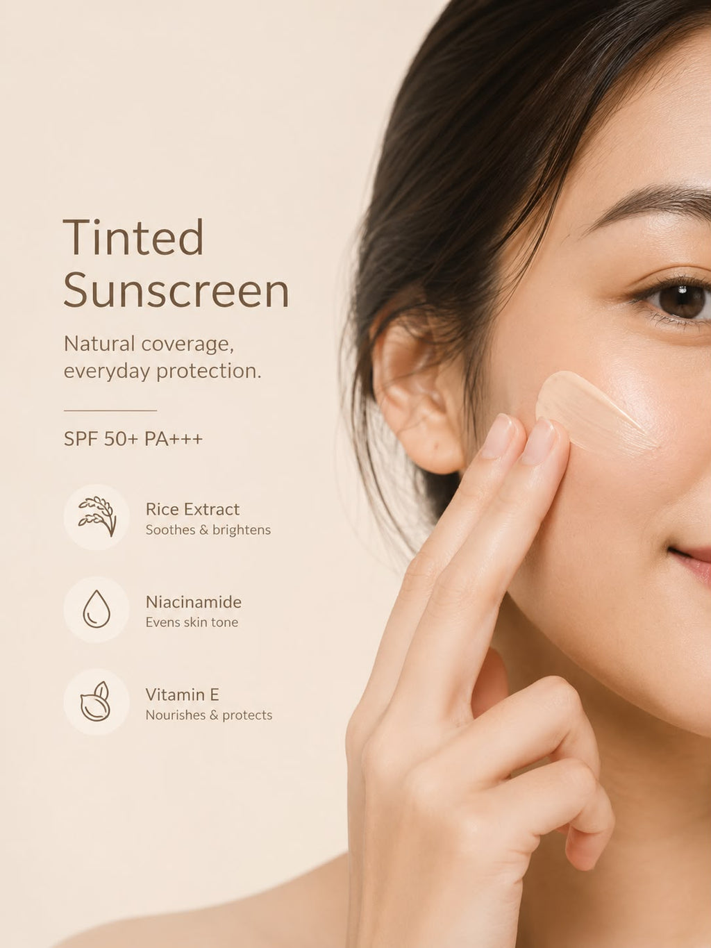 Rice Sunscreen SPF 50+ PA+++